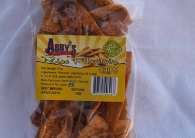 ripe plaintain chips